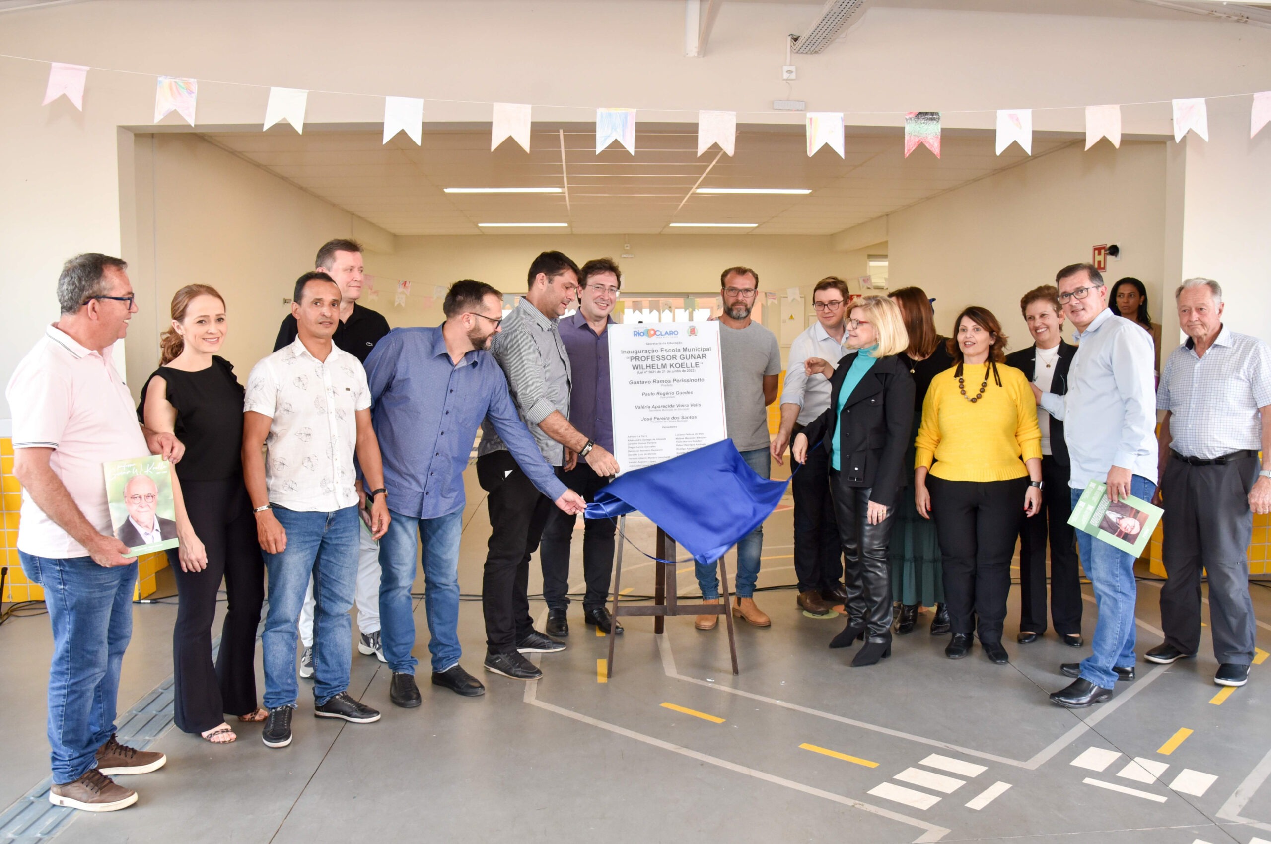 Inauguração da Escola Municipal Prof. Gunar Wilhelm Koelle