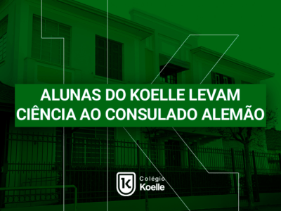 Alunas do Koelle levam ci&ecirc;ncia ao Consulado Alem&atilde;o