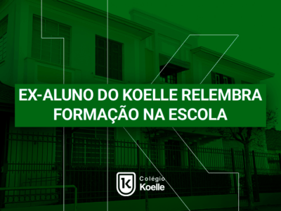 Ex-aluno do Col&eacute;gio Koelle, Henrique Frandi Ferreira constr&oacute;i carreira no mercado financeiro e relembra sua forma&ccedil;&atilde;o na escola