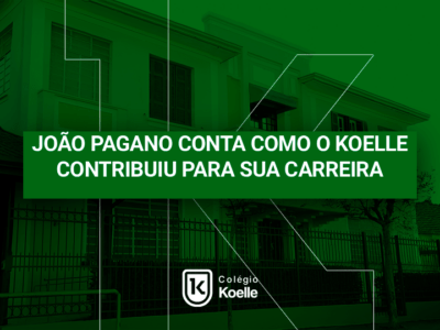 Ex-aluno Jo&atilde;o Pagano revela como o Koelle contribuiu para sua carreira no Direito
