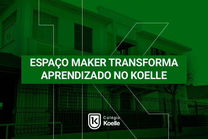 Espa&ccedil;o Maker do Col&eacute;gio Koelle desenvolve criatividade, autonomia e aprendizagem na pr&aacute;tica