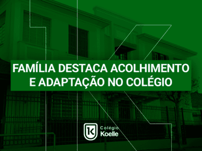 Fam&iacute;lia destaca acolhimento e adapta&ccedil;&atilde;o no Col&eacute;gio Koelle durante depoimento no Dia da Fam&iacute;lia