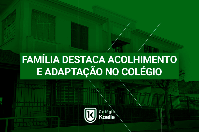 Família destaca acolhimento e adaptação no Colégio Koelle durante depoimento no Dia da Família